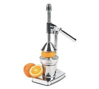Presse-agrumes commercial, presse manuelle en acier inoxydable, presse-agrumes très résistant, pour orange, citron vert, facile à nettoyer, aide à la cuisine (argent)