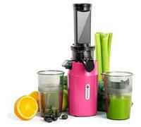 Ventray Essential Ginnie - Centrifugeuse à pression à froid, Slow Juicer Compact & Silencieux (60 tr/min, ouverture de remplissage de 45mm), sans BPA, 400ml, Nettoyage facile