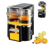 Presse-agrumes électrique 100 W, 500 ml avec moteur puissant de 18 000 tr/min, facile à nettoyer et passe au lave-vaisselle, jus d'orange frais pressé à la main