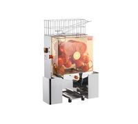 VEVOR Presse-Agrumes Électrique Commercial 120 W Extracteur de Jus Alimentation Automatique avec Filtre Seau de Collecte d'Épluchure et Robinet pour Orange Pamplemousse Restaurants Cafés Fruiteries