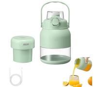 Presse-agrumes électrique 28 oz, avec paille et deux couvercles, nouveau modèle 2026, presse-agrumes portable, grande capacité et rechargeable, for smoothies, milkshakes et aliments