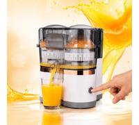 Presse-agrumes électrique 400 ml,double presse-agrumes orange et citron