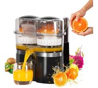 Presse-agrumes électrique 400 ml,double presse-agrumes orange et citron