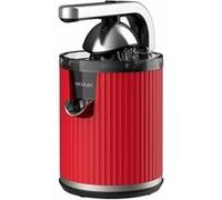 Cecotec Presse-agrumes électrique à bras pour oranges et agrumes Xqueeze RetroJuice 600 Red. 600W, Style rétro, filtre en acier inox, cône plastique, levier pour extraire la pulpe, Anti-gouttes
