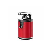 Cecotec Presse-agrumes électrique à bras pour oranges et agrumes Xqueeze RetroJuice 600 Red. 600W, Style rétro, filtre en acier inox, cône plastique, levier pour extraire la pulpe, Anti-gouttes