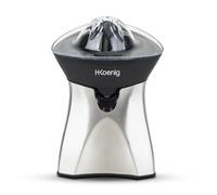 H.Koenig AGR60 presse-agrumes Acier inoxydable Noir, Acier inoxydable