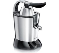 Presse-agrumes électrique Arendo, presse-citron et presse-fruits en acier inoxydable (800W), utilisable d'une seule main, lavable au lave-vaisselle, avec système anti-gouttes pour un jus frais