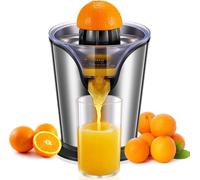 Presse Agrumes Electrique avec 2 Cônes Interchangeables 100W gris Vendos85