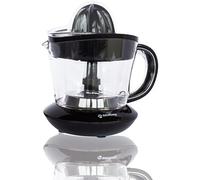 Presse-agrumes électrique Behome 700 ml, plastique, mouvement bidirectionnel, double cône de pressage, carafe graduée, noir