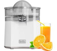 Black & Decker Presse-agrumes électrique BXCJ40E 40W Grand cône Anti-goutte Sans BPA Blanc
