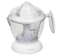 Bomann Presse-agrumes électrique ZP 1092 CB – 1,2 L, 40 Watt, rangement du cordon – Blanc
