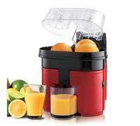 Presse-Agrumes Électrique Double Cône - 90W - 1,5 L - Sans BPA - Rouge - Presse-agrumes Fruits et Légumes