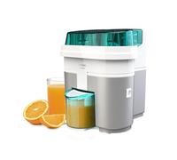 Cecotec Presse-agrumes électrique EssentialVita Twice White – 90 W, double tête, verre 500 ml