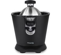 Presse Agrumes Electrique Levier Professionnel Agr82 Inox Noir Mat, Sans Bpa, Automatique, Silencieux, Bec Anti-Gouttes, Comp