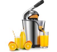 Presse Agrumes électrique levier professionnel Inox 160W gris Vendos85