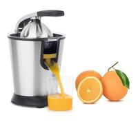 Presse Agrumes Electrique levier professionnel Inox AGR80 Sans BPA, Jus Orange, Citron, Pamplemousse, Rapide, facilement antigouttes