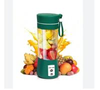 Presse-agrumes électrique portable 380 ml, mini extracteur de jus automatique pour milkshakes, smoothies et boissons, 6 lames