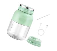 Presse-agrumes électrique portable de 1300 ml - Petite machine à mélanger à fruits rechargeable - Grande capacité - Mélangeur portable pour un usage domestique