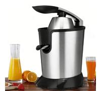 Presse-agrumes Électrique Portable en Acier Inoxydable Presse À Jus À Deux Voies pour Oranges, Citrons, Pamplemousses Et Fruits Citrus