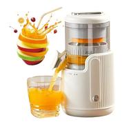 Presse-agrumes électrique, presse-citron portable rechargeable par USB, opération à une touche, rendement de jus élevé, presse-agrumes orange sans fil pour cuisine voyage camping white