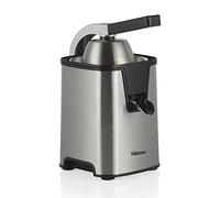 Presse-agrumes électrique Tristar CP-3009 - Pour tous les agrumes - 2 cônes - 2 filtres à pulpe, Noir, Acier Inoxydable