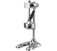 Presse-Agrumes en Fonte, Extracteur de Jus Manuel Robuste, Extracteur de Jus de Fruits de Comptoir - Acier Inoxydable, Facile à Nettoyer(Silver)