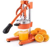 Presse-agrumes en fonte, presse manuelle de qualité commerciale, presse-agrumes robuste, pour jus d'orange, pompon, jus de citron, presse-citron commercial/broyeur d'orange, facile à nettoyer