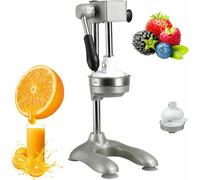 Presse-agrumes, facile à nettoyer, en acier inoxydable et alliage d'aluminium, design à double pointe pour un jus sans effort des oranges, citrons et pastèques