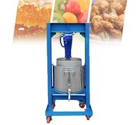 Presse-agrumes hydraulique en acier inoxydable, presse à fruits manuelle de 18 L, presse-agrumes à pression en spirale pour liqueurs, fruits, miel, résidus d'huile