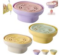 Presse-agrumes - Idéal pour les plats de lavage - Distributeur de détergent réutilisable - Grande pompe à jus pour savon liquide - Portable - 3 pièces