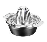 Presse-agrumes, inox, 2 pièces, argent