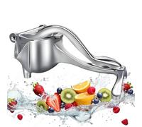 Presse-agrumes manuel 2026 en acier inoxydable, extraction rapide de jus pour citron, orange, grenade, presse-agrumes robuste, en acier inoxydable, sûr et confortable (1 pièce)