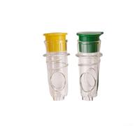 Presse-agrumes manuel avec bouchon à vis pour une pression efficace du jus, filtre intégré pour séparer la pulpe, design compact pour un transport facile et une utilisation dans les cuisines ou à