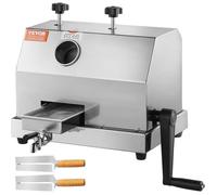 VEVOR Extracteur de Jus de Canne à Sucre Presse-Canne à Sucre 50 kg/h 3 Rouleaux