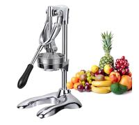 Presse-agrumes manuel de qualité commerciale en acier inoxydable pour orange, citron, citron vert