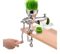 Presse-agrumes Manuel D'herbe De Blé, Presse-agrumes à Manivelle, Outil D'extraction De Jus En Acier Inoxydable Pour Gingembre, Céleri, Pomme, Raisin, Légumes