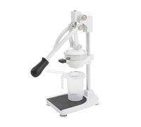 Presse-agrumes manuel, en acier inoxydable 304 de qualité alimentaire, 2 cônes de pressage, passoire à jus de 12 cm de diamètre, pied antidérapant, presse-fruits, kit complet avec verre doseur, filtre