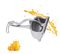 Presse-agrumes manuel en acier inoxydable 304 - Extracteur de jus manuel portable pour une production maximale de jus - Grand