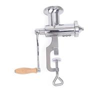 Presse-agrumes manuel en acier inoxydable 304, ouverture de remplissage de 8,5 cm, pince de table stable, poignée en bois, 3 sorties de jus, sans électricité, cuisine, camping, extérieur, 2,5 kg