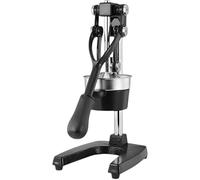 Presse-Agrumes Manuel En Acier Inoxydable, Facile à Nettoyer, Construction MéTallique Robuste Et Durable, Base AntidéRapante En Acier Inoxydable, Convient à Un Usage Commercial Ou Domestique Black