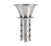 Presse-agrumes manuel en acier inoxydable, presse-agrumes manuel pour citron, citron vert, orange, outil de cuisine, qualité alimentaire, argent 304, diamètre supérieur de 4 cm