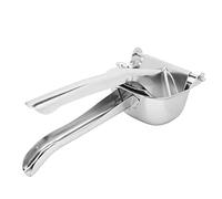 Presse-agrumes manuel en acier inoxydable |Presse-agrumes pressé à la main pour citron/orange/lime |Conception à levier sans effort, passe au lave-vaisselle |Résistant au