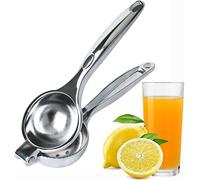 Presse-agrumes manuel en acier inoxydable - Presse-citron manuel et presse-citron vert - Presse-agrumes très résistant - Grande taille