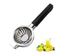 Presse-agrumes manuel en acier inoxydable | Presse-citron robuste sûr et durable, avec poignée antidérapante, presse-agrumes, gingembre, ail et fromage