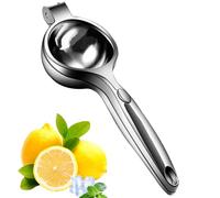 Presse-agrumes manuel en acier inoxydable très résistant pour citron, grenade, orange (acier inoxydable-D)