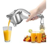 Presse Agrumes Manuel en Aluminium, Presse Agrume avec Poignée Ergonomique, Utilisé pour Presser Le Jus de Citron, Le Jus d'Orange