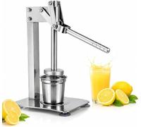 Presse-agrumes manuel en inox pour pamplemousse, presse à main, Silver