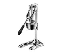Presse-agrumes manuel extra-large en fonte de qualité commerciale, avec traverse et structure triangulaire, presse-agrumes robuste for comptoir, for jus, vin, fromage, cidre, huile d'olive(B)