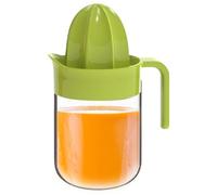 Presse Agrumes Manuel - Extracteur Main Citron Orange | Bocal Verre 450ml Avec Filtre | Appareil Multifonction Pour Lime, Mandarine, Pamplemousse, Sans Électricité