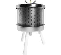 Presse-agrumes manuel hydraulique en acier inoxydable avec protection anti-éclaboussures pour faire du jus et du vin